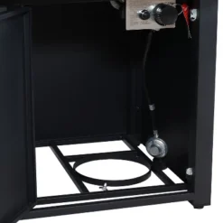 Sunnydaze Decor Sunnydaze Outdoor Smokeless Patio Propane Gas Fire Pit Table With Lava Rocks - 30" Square -Furniture GUEST 97603a5b 0e90 42be b57c 5e5f350d9d90