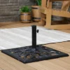 Sunnydaze Decor Sunnydaze Outdoor Heavy-Duty Cast Iron Decorative Imperial Geometric Design Square Patio Umbrella Base - 16" - Black 1 Sunnydaze Decor Sunnydaze Outdoor Heavy-Duty Cast Iron Decorative Imperial Geometric Design Square Patio Umbrella Base - 16" - Black -Furniture GUEST 9a7b2f53 85c7 4017 8c8d 647ae7a494fc