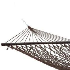 Sunnydaze Decor Sunnydaze Large Two-Person Double Wide Rope Hammock With Spreader Bars For Patio And Backyard - 450 Lb Weight Capacity -Furniture GUEST a03676f9 5601 4c7f bfdf 6b34b8184838
