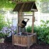 Sunnydaze Decor Sunnydaze 46"H Fir Wood Rustic Wishing Well Outdoor Water Fountain -Furniture GUEST a13ab12c cf63 4e33 92ff 20dcee4ab9eb