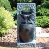 Sunnydaze Decor Sunnydaze Peaceful Rain Electric Outdoor Water Fountain - 31.75" H - Gray And Black -Furniture GUEST a3e69e7c d3ab 4287 b769 0af0dfbce9ab