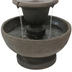 Sunnydaze Decor Sunnydaze 25"H Electric Polyresin 2-Tier Streaming Falls Outdoor Water Fountain 13 Sunnydaze Decor Sunnydaze 25"H Electric Polyresin 2-Tier Streaming Falls Outdoor Water Fountain -Furniture GUEST a534e3b7 2ba6 402c b2cc 37fdf5448da3