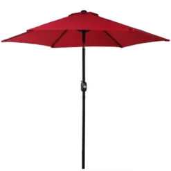 Sunnydaze Decor Sunnydaze Outdoor Aluminum Patio Table Umbrella With Polyester Canopy And Tilt And Crank Shade Control - 7.5' 25 Sunnydaze Decor Sunnydaze Outdoor Aluminum Patio Table Umbrella With Polyester Canopy And Tilt And Crank Shade Control - 7.5' -Furniture GUEST ae18d5b3 9db2 4be2 ad32 6376ef77f776