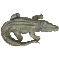 Sunnydaze Decor Sunnydaze Chloe The Crabby Crocodile Realistic Polystone Garden Statue Decor For Indoor Or Outdoor Use - 18" -Furniture GUEST aeda7f64 c7eb 4ae0 be15 cc3411289f02
