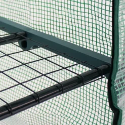 Sunnydaze Decor Sunnydaze Outdoor Portable Growing Rack 3-Tier Greenhouse With Roll-Up Door - 3 Shelves - Green 22 Sunnydaze Decor Sunnydaze Outdoor Portable Growing Rack 3-Tier Greenhouse With Roll-Up Door - 3 Shelves - Green -Furniture GUEST b0303dc1 91cb 46f3 8438 9ba1c97ba2fe 1