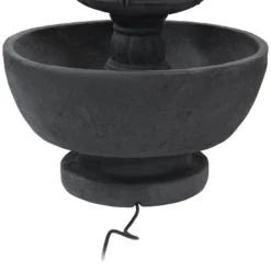 Sunnydaze Decor Sunnydaze 34"H Electric Polyresin 3-Tier Budding Fruition Outdoor Water Fountain -Furniture GUEST b0a7c9e7 3cca 4dcb 9c09 3aefa39a071e