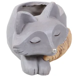 Sunnydaze Decor Sunnydaze Finley The Fox Planter Statue - Indoor/Indoor Decorative Figurine - 12" -Furniture GUEST b1ca619f 02fa 4efd 83aa 53b0d9c527ae