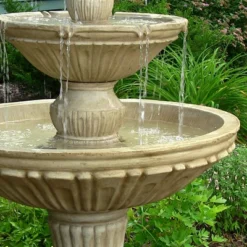 Sunnydaze Decor Sunnydaze 55"H Electric Polystone Classic Style 3-Tier Designer Outdoor Water Fountain -Furniture GUEST b353a47e ab04 4c42 b31d ba1d58bce911