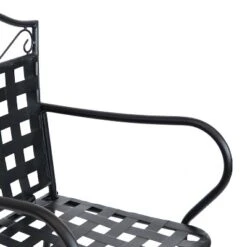 Sunnydaze Decor Sunnydaze Outdoor Scrolling Wrought Iron Bar Chair And Table Set - Black 9 Sunnydaze Decor Sunnydaze Outdoor Scrolling Wrought Iron Bar Chair And Table Set - Black -Furniture GUEST b4ed7a39 8c6b 4fcc a27d f462dad0aa94