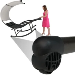 Sunnydaze Decor Sunnydaze Outdoor Double Chaise Lounge Bed With Canopy Shade And Headrest Pillows, Black 20 Sunnydaze Decor Sunnydaze Outdoor Double Chaise Lounge Bed With Canopy Shade And Headrest Pillows, Black -Furniture GUEST b5dae82e 54b7 492e b2ab 322ad9faeb06