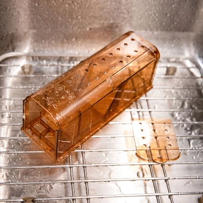 Sunnydaze Decor Sunnydaze Catch And Release Humane Mousetrap - 7.5" W X 2.75" D X 2.75" H - 4-Pack 3 Sunnydaze Decor Sunnydaze Catch And Release Humane Mousetrap - 7.5" W X 2.75" D X 2.75" H - 4-Pack