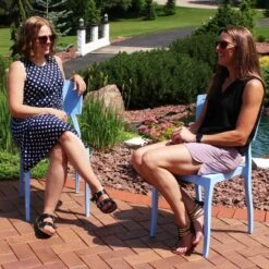 Sunnydaze Decor Sunnydaze Plastic All-Weather Commercial-Grade Elmott Indoor/Outdoor Patio Dining Chair 11 Sunnydaze Decor Sunnydaze Plastic All-Weather Commercial-Grade Elmott Indoor/Outdoor Patio Dining Chair -Furniture GUEST b7ff75e8 144e 45c3 aa41 17b84b859860