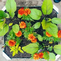 Sunnydaze Decor Sunnydaze Outdoor Lawn And Garden Galvanized Steel Square Raised Vegetable Garden Or Flower Bed Planter Kit - 22" - Silver 10 Sunnydaze Decor Sunnydaze Outdoor Lawn And Garden Galvanized Steel Square Raised Vegetable Garden Or Flower Bed Planter Kit - 22" - Silver -Furniture GUEST b9999aac f21b 4ca2 a789 fccf93413d7a