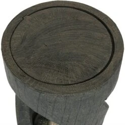 Sunnydaze Decor Sunnydaze 31"H Electric Resin Contemporary Double Helix Column Outdoor Water Fountain With LED Light -Furniture GUEST c0d1f254 acaf 45f1 85ec 19fb481a33d1