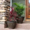Sunnydaze Decor Sunnydaze Indoor/Outdoor Patio, Garden, Or Porch Weather-Resistant Double-Walled Charlotte Flower Pot Planter - 16" - Rust Finish -Furniture GUEST c3964f64 297d 4ba0 9187 feb2a24abd47