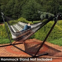 Sunnydaze Decor Sunnydaze Heavy-Duty Handwoven XXL Mayan Family Hammock With Thick Cord - 880 Lb Weight Capacity -Furniture GUEST c52617e5 97fe 4d3f 8592 4f8d0543f059