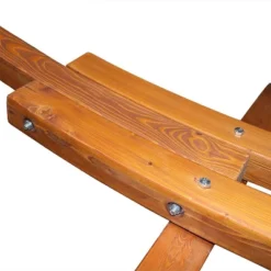 Sunnydaze Decor Sunnydaze Cotton Double Wide 2-Person Rope Hammock With Spreader Bars And Curved Arc Wood Stand - 400 Lb Weight Capacity /13' Stand 10 Sunnydaze Decor Sunnydaze Cotton Double Wide 2-Person Rope Hammock With Spreader Bars And Curved Arc Wood Stand - 400 Lb Weight Capacity /13' Stand -Furniture GUEST c89d79f8 e6af 4932 a190 25d17adb10f2