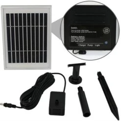 Sunnydaze Decor Sunnydaze Outdoor 3-Tier Chiseled Basin Solar Powered Water Fountain With Battery Backup And Submersible Pump - 22" -Furniture GUEST cf191c40 facb 43dc bc4b 154b31a62d24