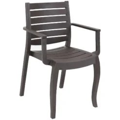 Sunnydaze Decor Sunnydaze Polypropylene Stackable Illias Outdoor Patio Arm Chair 13 Sunnydaze Decor Sunnydaze Polypropylene Stackable Illias Outdoor Patio Arm Chair -Furniture GUEST d1ecd1a1 2a3f 4b11 b9c7 f3e346df362a