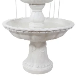 Sunnydaze Decor Sunnydaze 59"H Electric Fiberglass 3-Tier Welcome Pineapple Top Outdoor Water Fountain -Furniture GUEST d31c0241 1bad 4d42 a051 b4adc28e7ba4