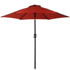 Sunnydaze Decor Sunnydaze Outdoor Aluminum Patio Table Umbrella With Polyester Canopy And Tilt And Crank Shade Control - 7.5' 24 Sunnydaze Decor Sunnydaze Outdoor Aluminum Patio Table Umbrella With Polyester Canopy And Tilt And Crank Shade Control - 7.5' -Furniture GUEST d5874669 13be 4590 b3b0 d315dd81a6e4