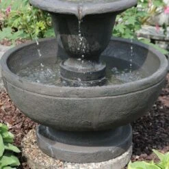Sunnydaze Decor Sunnydaze 25"H Electric Polyresin 2-Tier Streaming Falls Outdoor Water Fountain 15 Sunnydaze Decor Sunnydaze 25"H Electric Polyresin 2-Tier Streaming Falls Outdoor Water Fountain -Furniture GUEST d5e1e1e8 5cee 457a 9915 4fb131d73284