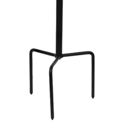 Sunnydaze Decor Sunnydaze Outdoor In-Ground Steel Gazing Globe Stand - 24" - Black -Furniture GUEST daa4f6ef e844 4a01 a6ea d158acde487e