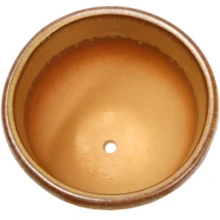 Sunnydaze Decor Sunnydaze Resort High-Fired Outdoor/Indoor Glazed UV- And Frost-Resistant Ceramic Planters With Drainage Holes - 2-Pack -Furniture GUEST e02cb5c5 01b2 4f27 9f06 7656c3d8a4fe