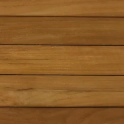 Sunnydaze Decor Sunnydaze Outdoor Solid Teak Wood With Light Stained Finish Round Patio Dining Table - Light Brown -Furniture GUEST e1d1745c de57 46be b220 43584b1efa43