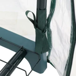 Sunnydaze Decor Sunnydaze Outdoor Portable Growing Rack 3-Tier Greenhouse With Roll-Up Door - 3 Shelves - Clear -Furniture GUEST e525eb8e 8baf 40ae 87fd bd8f1080a6b5