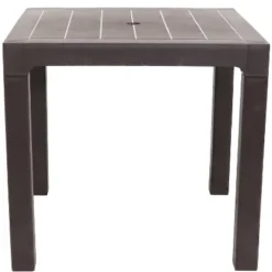 Sunnydaze Decor Sunnydaze 31" Square Polypropylene Indoor/Outdoor Patio Dining Table, Brown 13 Sunnydaze Decor Sunnydaze 31" Square Polypropylene Indoor/Outdoor Patio Dining Table, Brown -Furniture GUEST e5c75f1d 90e1 4feb 9736 f4a0d884d90c