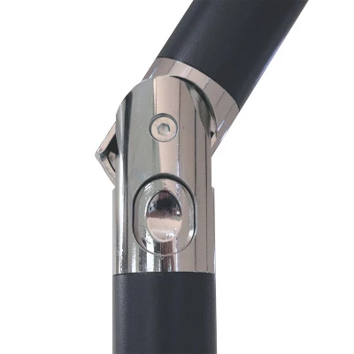 Sunnydaze Decor Sunnydaze Outdoor Aluminum Patio Umbrella With Solar LED Lights, Tilt, And Crank - 9' 12 Sunnydaze Decor Sunnydaze Outdoor Aluminum Patio Umbrella With Solar LED Lights, Tilt, And Crank - 9' - Image 10