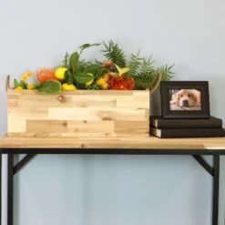 Sunnydaze Decor Sunnydaze Rectangle Indoor Flower And Succulent Planter Box With Handles And 3 Removable Plastic Liners - 20" W X 7.25" D X 6.75" H - Acacia Wood 14 Sunnydaze Decor Sunnydaze Rectangle Indoor Flower And Succulent Planter Box With Handles And 3 Removable Plastic Liners - 20" W X 7.25" D X 6.75" H - Acacia Wood -Furniture GUEST e79b1e0c 317e 469a 967f abe946587509