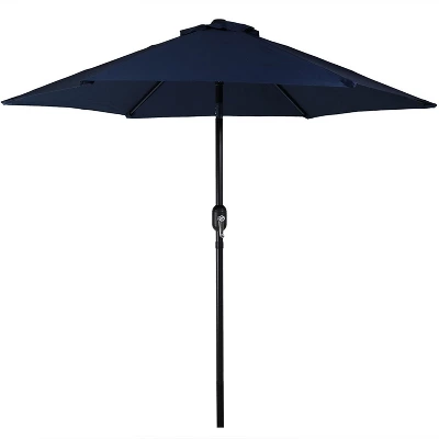 Sunnydaze Decor Sunnydaze Outdoor Aluminum Patio Table Umbrella With Polyester Canopy And Tilt And Crank Shade Control - 7.5' 12 Sunnydaze Decor Sunnydaze Outdoor Aluminum Patio Table Umbrella With Polyester Canopy And Tilt And Crank Shade Control - 7.5' - Image 10