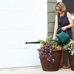 Sunnydaze Decor Sunnydaze Indoor/Outdoor Patio, Garden, Or Porch Weather-Resistant Double-Walled Anjelica Flower Pot Planter - 24" -Furniture GUEST ebb7ea28 5a53 4c92 94b1 57d235169193