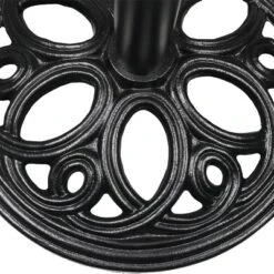 Sunnydaze Decor Sunnydaze Outdoor Heavy-Duty Cast Iron Decorative Patio Yard Round Umbrella Base Stand - 18" - Black -Furniture GUEST ecd01edc 4a5a 467b be18 c1803c825d30