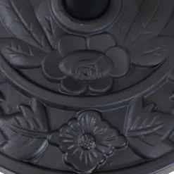 Sunnydaze Decor Sunnydaze Round Half Outdoor/Patio Umbrella - Floral Resin - 19" - Black 9 Sunnydaze Decor Sunnydaze Round Half Outdoor/Patio Umbrella - Floral Resin - 19" - Black -Furniture GUEST ecfdffb4 ff11 404d aa11 51a7f86bb8c6