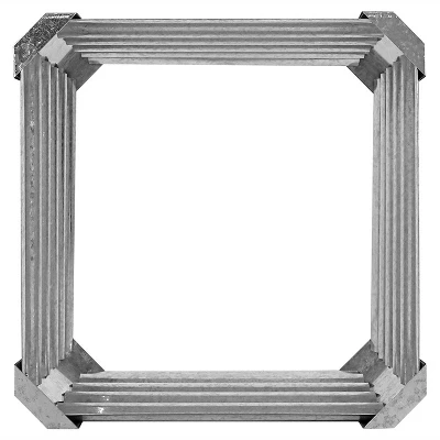 Sunnydaze Decor Sunnydaze Outdoor Lawn And Garden Galvanized Steel Square Raised Vegetable Garden Or Flower Bed Planter Kit - 22" - Silver 8 Sunnydaze Decor Sunnydaze Outdoor Lawn And Garden Galvanized Steel Square Raised Vegetable Garden Or Flower Bed Planter Kit - 22" - Silver - Image 6