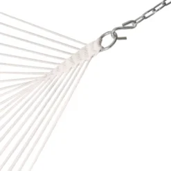 Sunnydaze Decor Sunnydaze 2-Person Outdoor Quilted Fabric Hammock With Spreader Bars With Freestanding Stand And Detachable Pillow - 350 Lb Capacity - Tidal Wave -Furniture GUEST f1a00b3b 1f4c 4c9a 90c9 54af2870d691