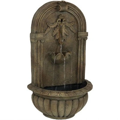 Sunnydaze Decor Sunnydaze 27"H Electric Polystone Florence Outdoor Wall-Mount Water Fountain 10 Sunnydaze Decor Sunnydaze 27"H Electric Polystone Florence Outdoor Wall-Mount Water Fountain - Image 8
