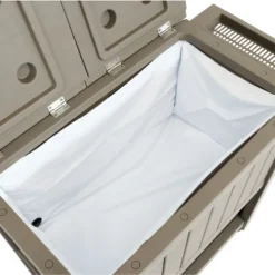 Sunnydaze Decor Sunnydaze Rolling Patio Serving Cart With Prep Table, Cooler And Storage -Furniture GUEST f3a8db44 db3c 4bab a2dd d4e80ccdd7cb