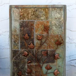 Sunnydaze Decor Sunnydaze 32"H Electric Slate And Metal Climbing Vines Outdoor Water Fountain With LED Light 14 Sunnydaze Decor Sunnydaze 32"H Electric Slate And Metal Climbing Vines Outdoor Water Fountain With LED Light -Furniture GUEST f58b5614 c348 444a afe7 3af2450cb458