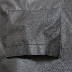 Sunnydaze Decor Sunnydaze Outdoor Weather-Resistant Heavy-Duty Polyester With PVC Backing Firewood Log Rack Cover - Gray And Black -Furniture GUEST f7f03c60 2731 44f3 b9b9 4910c75721c8