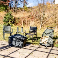 Sunnydaze Decor Sunnydaze Powder-Coated Steel Log Cart - 34" H - Gray 23 Sunnydaze Decor Sunnydaze Powder-Coated Steel Log Cart - 34" H - Gray -Furniture GUEST faf9a6cf a3df 403b b324 9cb27b91b27b