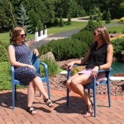 Sunnydaze Decor Sunnydaze Plastic All-Weather Commercial-Grade Landon Indoor/Outdoor Patio Dining Arm Chair 13 Sunnydaze Decor Sunnydaze Plastic All-Weather Commercial-Grade Landon Indoor/Outdoor Patio Dining Arm Chair -Furniture GUEST fcd851be 9708 410d a4ef ca41596159a0