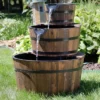 Sunnydaze Decor Sunnydaze 30"H Electric Wood Rustic Farmhouse Style 3-Tier Barrel Outdoor Water Fountain 2 Sunnydaze Decor Sunnydaze 30"H Electric Wood Rustic Farmhouse Style 3-Tier Barrel Outdoor Water Fountain -Furniture GUEST fcec91e4 c8ec 44bd b578 47023955acf4